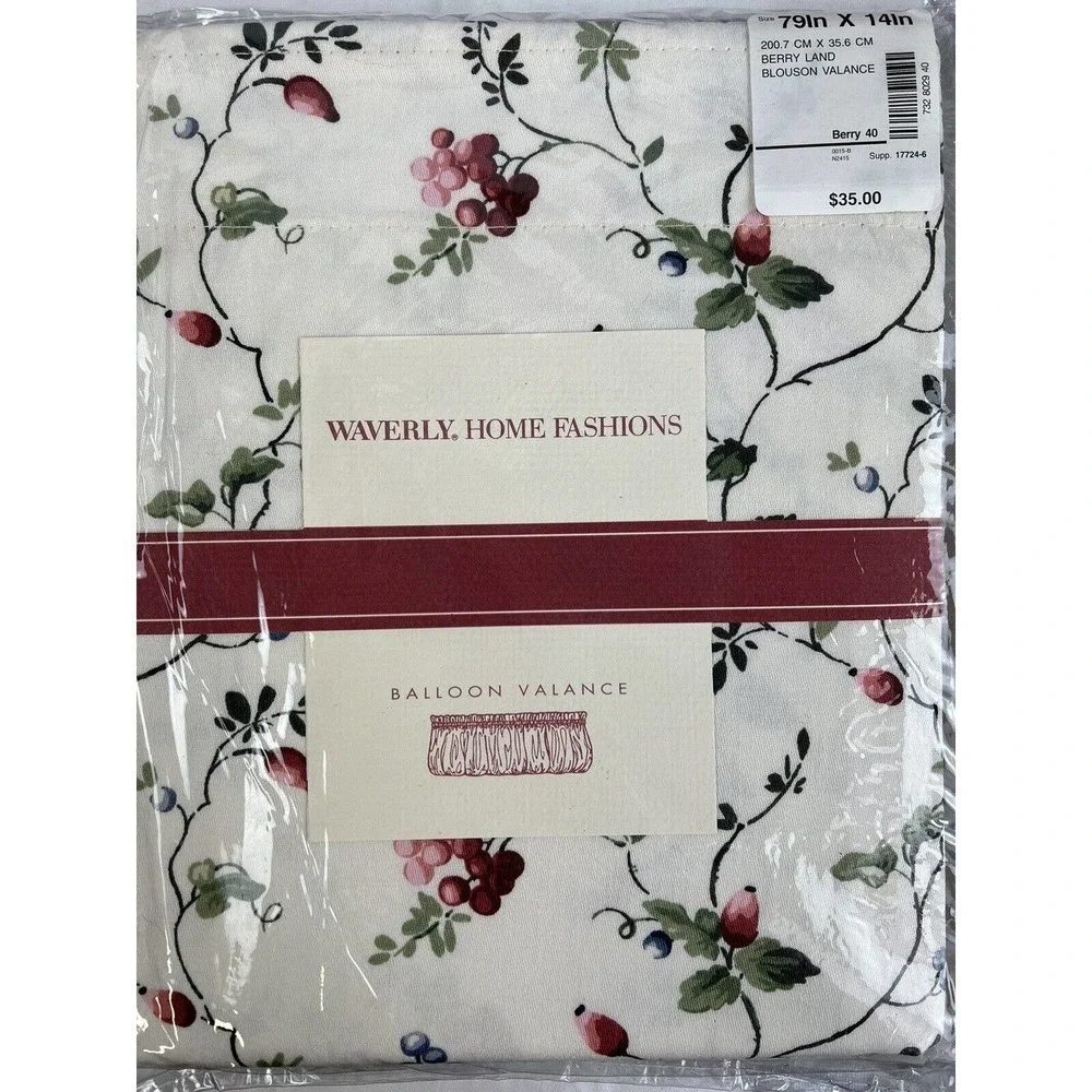 Waverly Home Fashions Balloon Valance 79